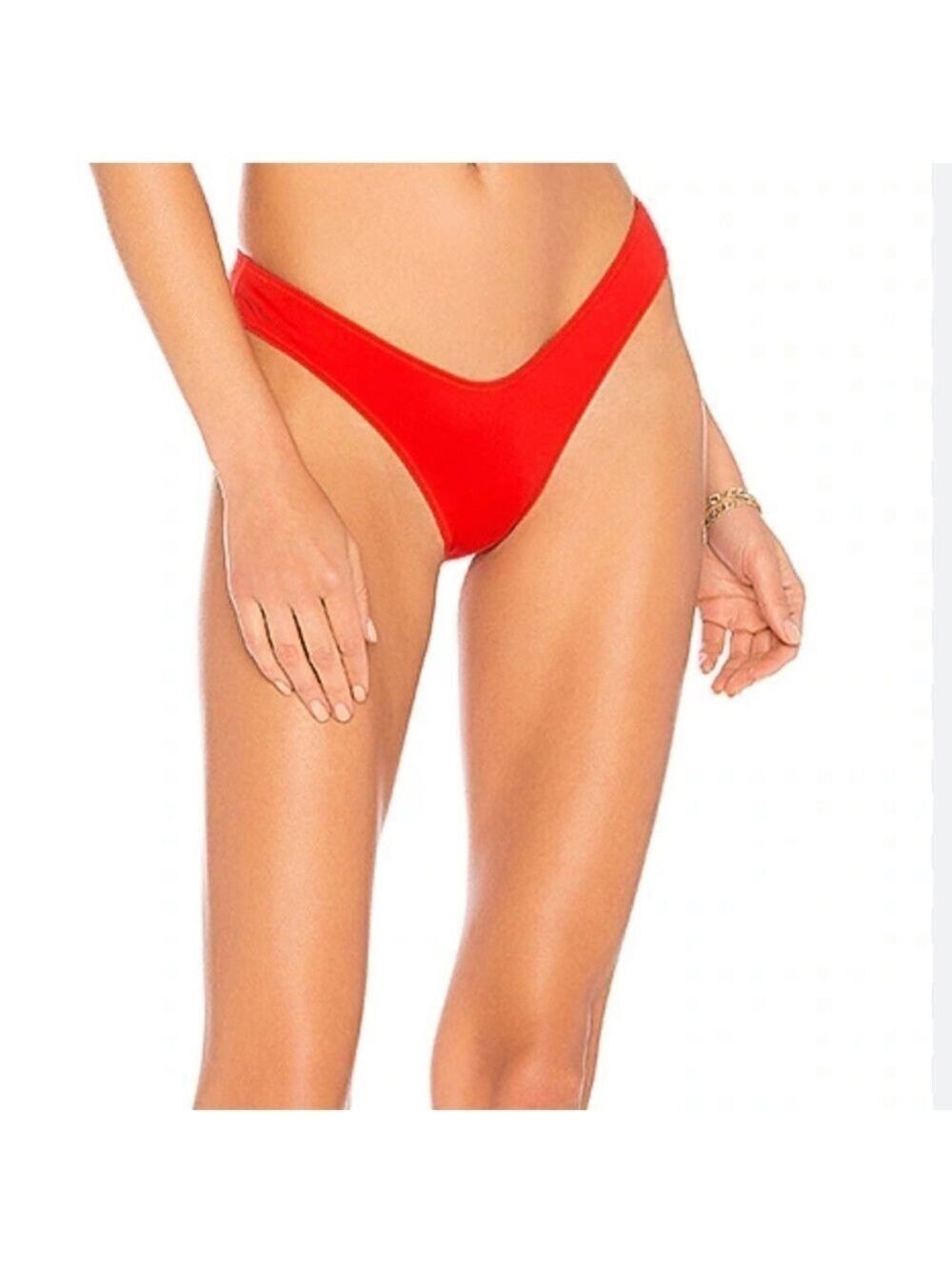 Kendall & Kylie Large High Cut Bikini Bottoms